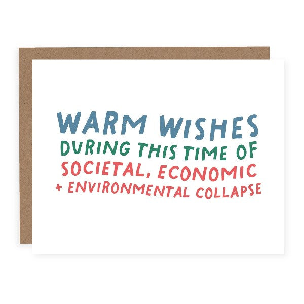 Warm Wishes Holiday Card