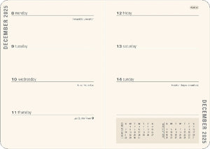 Peter Pauper 2026 16-month Agenda | Watercolor Treescape