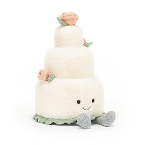 Jellycat Amuseable Wedding Cake Plush