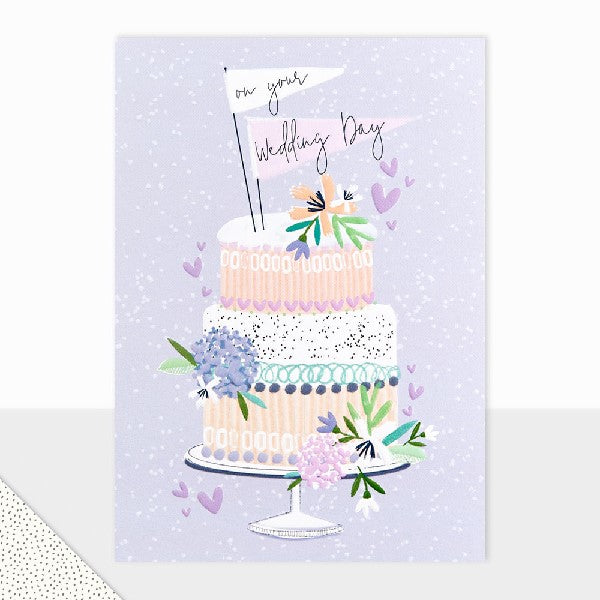 Wedding Day Cake Wedding Card