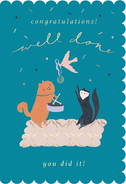 Congratulations Well Done Card