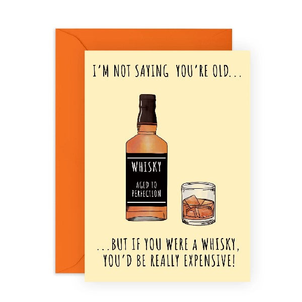 Whiskey Birthday Card