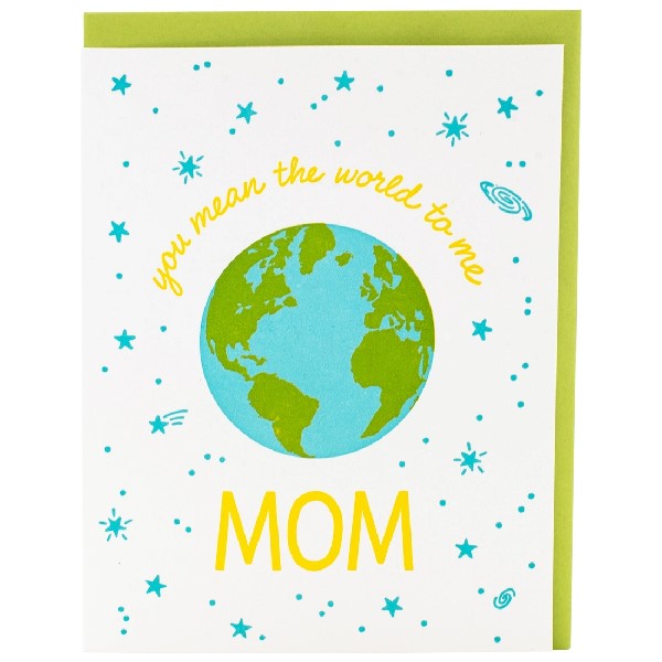 World Mom Mother's Day Card