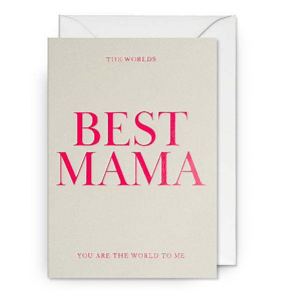 Best Mama Mother's Day Card
