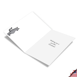 Wrapping Paper Christmas Card