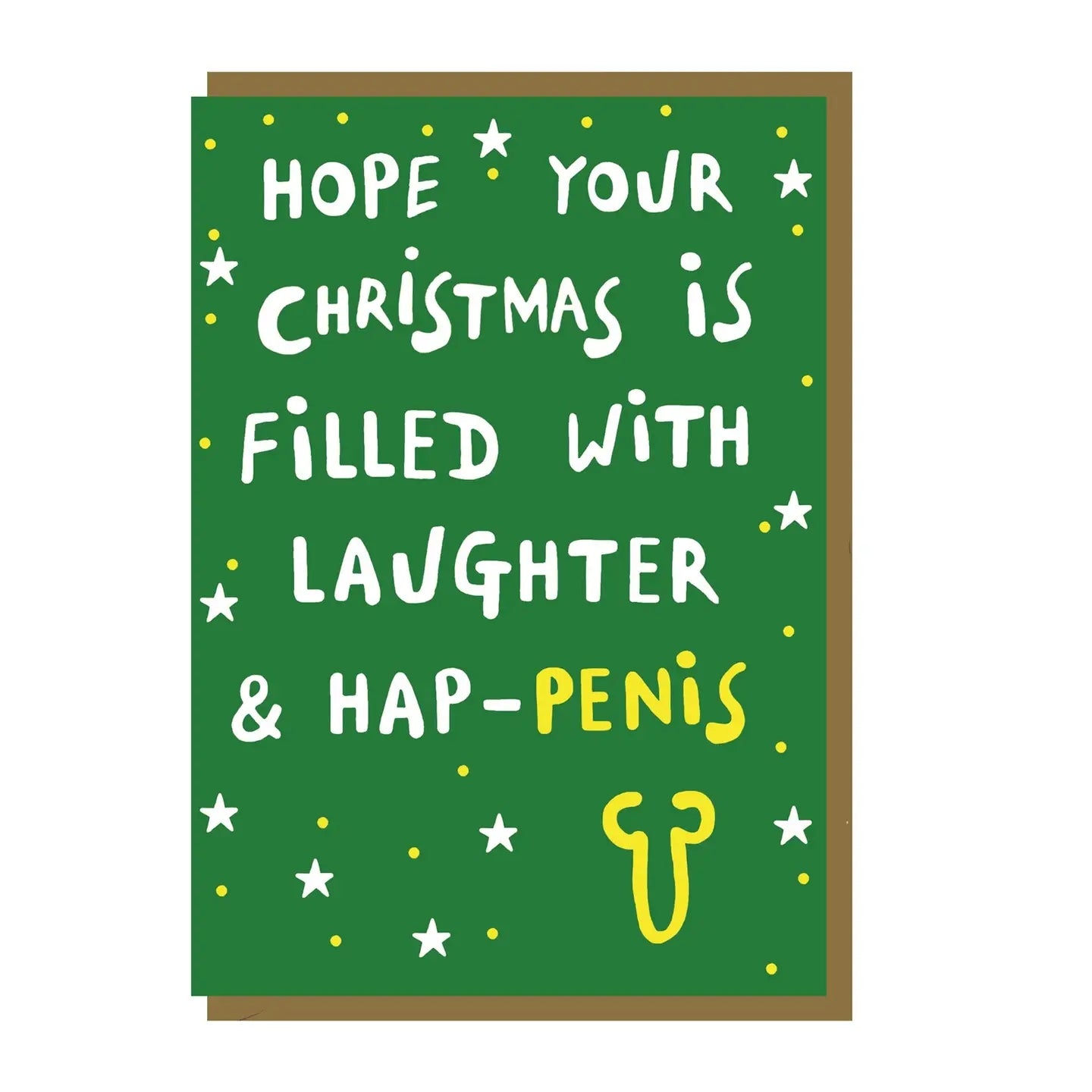 Hap-Penis Christmas Card