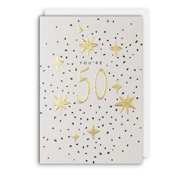 You're 50 Birthday Card