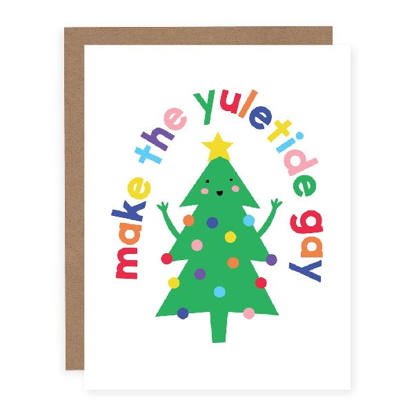 Yuletide Gay Christmas Card