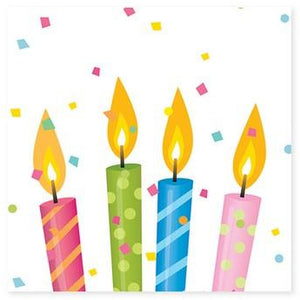 Birthday Candles Pop Up Birthday Card