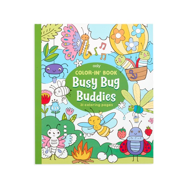 Ooly Colouring Book | Busy Bug Buddies