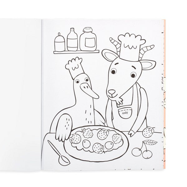 Ooly Colouring Book | Little Farm Friends