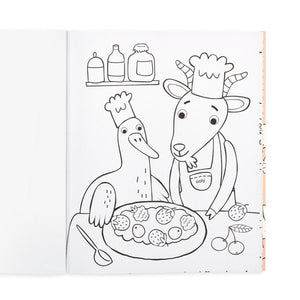 Ooly Colouring Book | Little Farm Friends