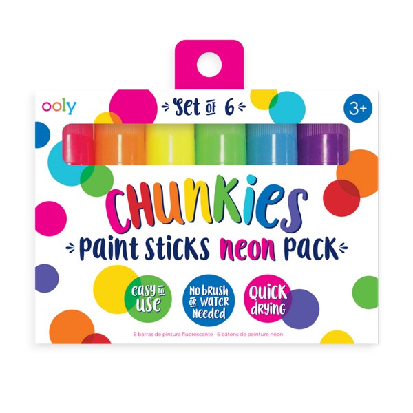 Ooly Paint Sticks | Chunkies Neon