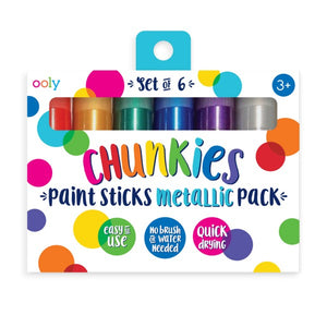 Ooly Paint Sticks | Chunkies Metallic
