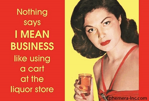 I Mean Business Magnet