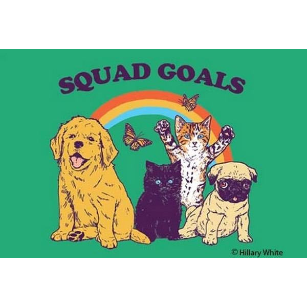 Squad Goals (Pets) - Magnet