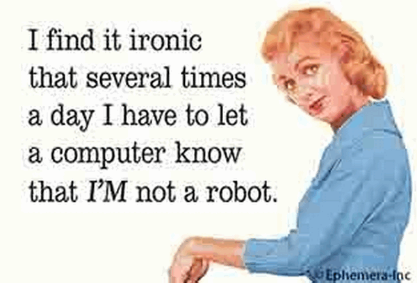 I'm Not A Robot Magnet