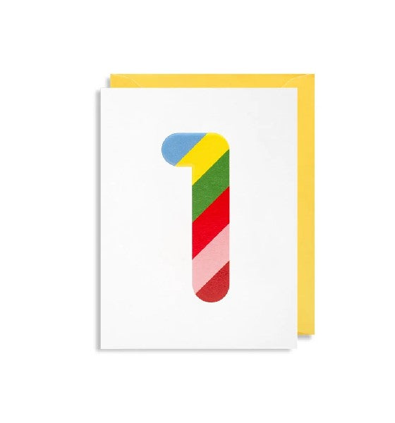 1st Birthday Mini Card