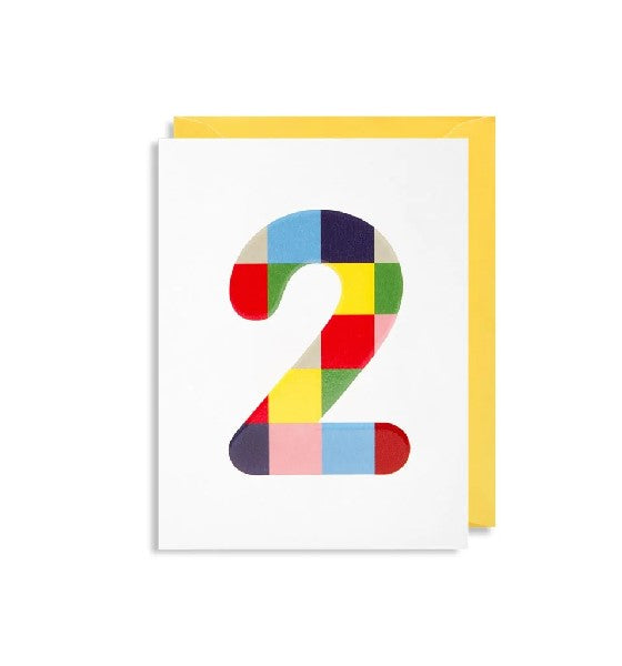 2nd Birthday Mini Card