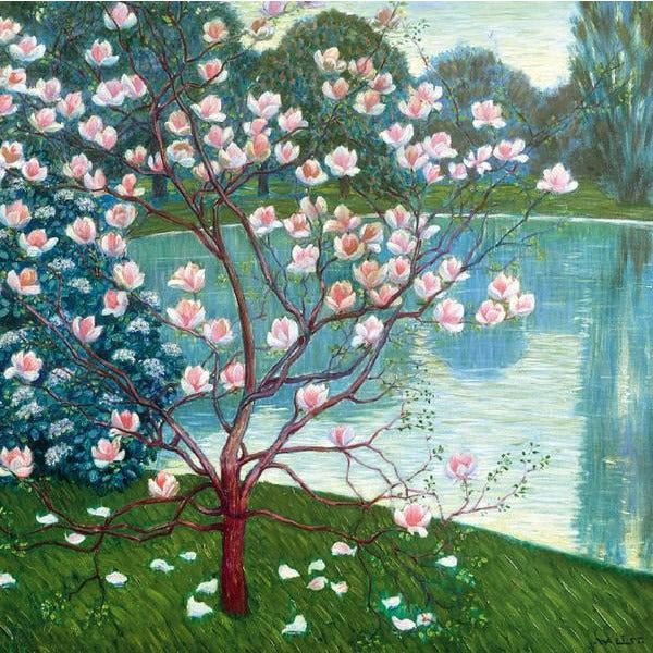 Magnolia Blank Art Card