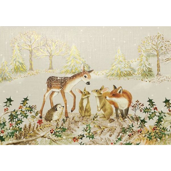 Furry Friends Boxed Christmas Cards