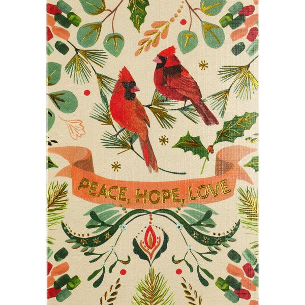 Festive Cardinals Boxed Holiday Cards