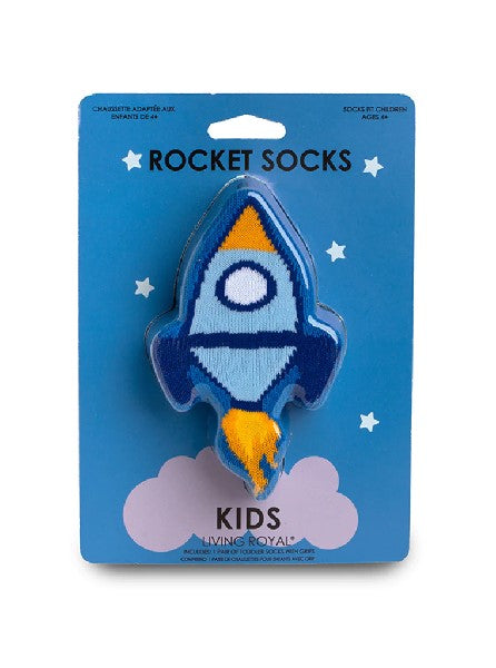 Living Royal 3D Kids Socks | Rocket