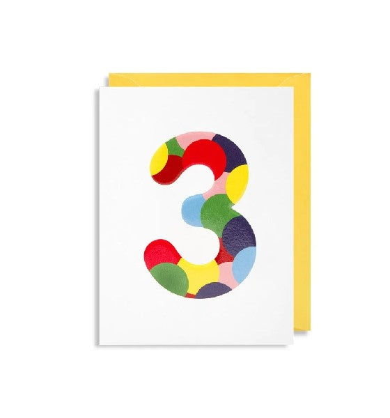 3rd Birthday Mini Card