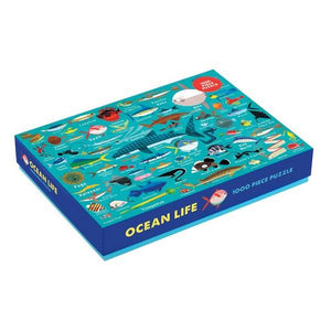 Mudpuppy Puzzle Ocean Life | 1000 Pieces | The Gifted Type