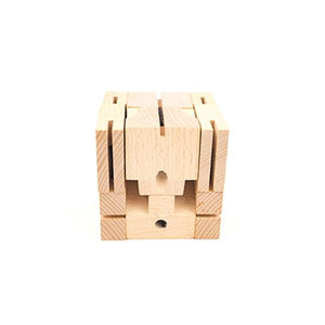 Square Bear Wooden Puzzle - The Gifted Type Ottawa gift shop