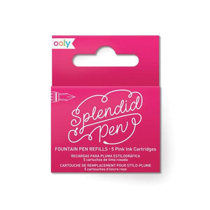 Splendid Fountain Pen Ink Refills | Pink | The Gifted Type