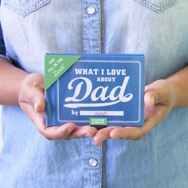 Knock Knock Fill In The Love Journal What I Love About Dad | The Gifted Type