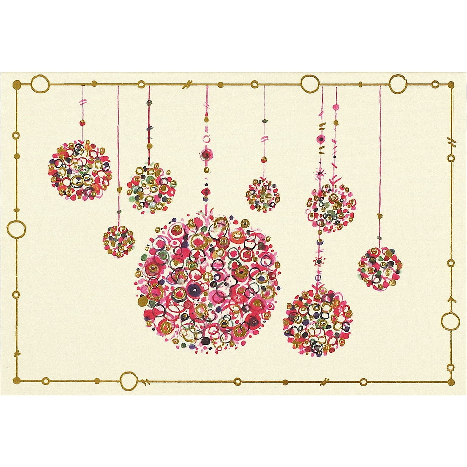 Multicolored Ornaments - 7130