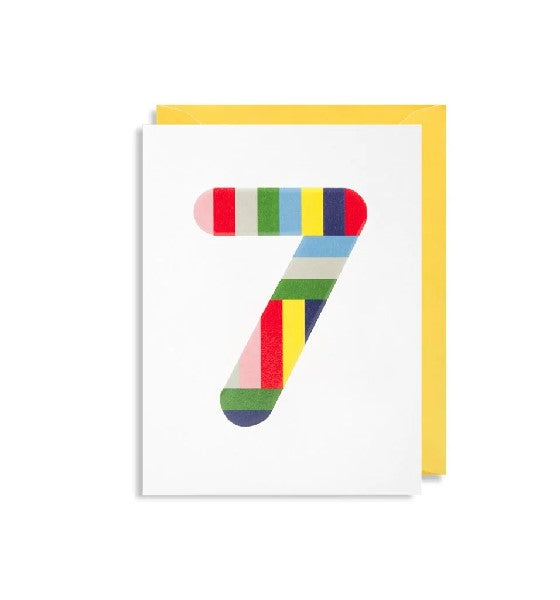 7th Birthday Mini Car