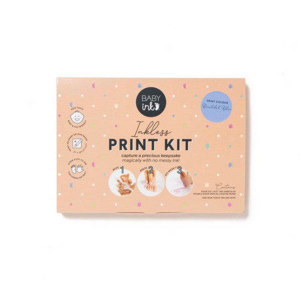 Beautiful Blue Inkless Print Kit