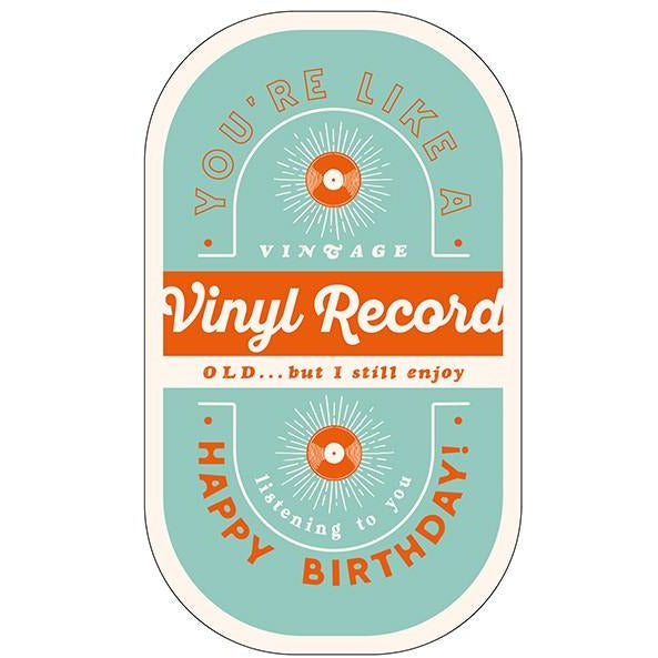 Like A Vinyl Record Birthday Card