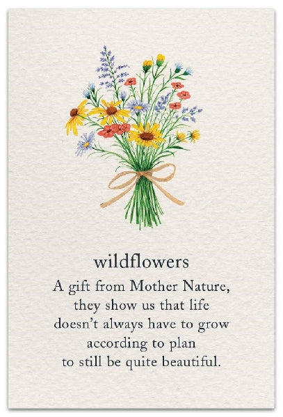 Wildflowers Birthday Card