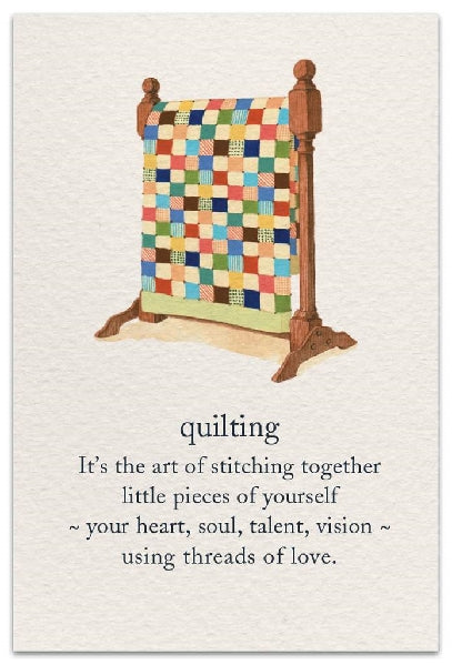 Quilting Birthday Card