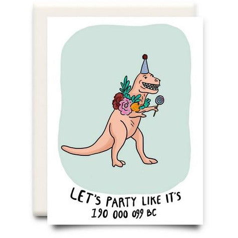 Let's Party Birthday Card