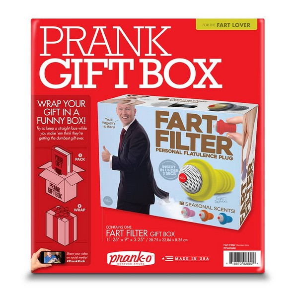 Prank-O Prank Gift Box | Fart Filter