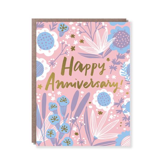 Garden Anniversary Card