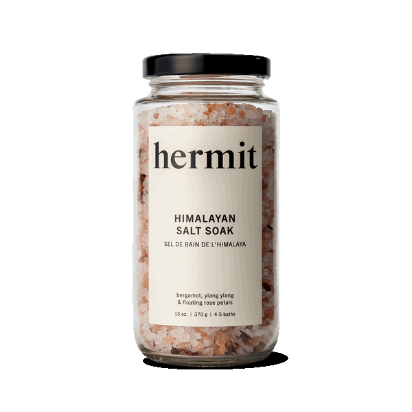 Hermit Himalayan Salt Soak