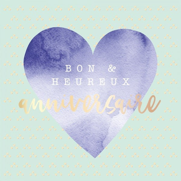 Bon Heureux Anniversaire - QUA716