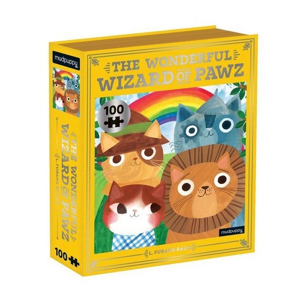 Mudpuppy 100 Piece Puzzle | The Wonderful Wizard of Pawz