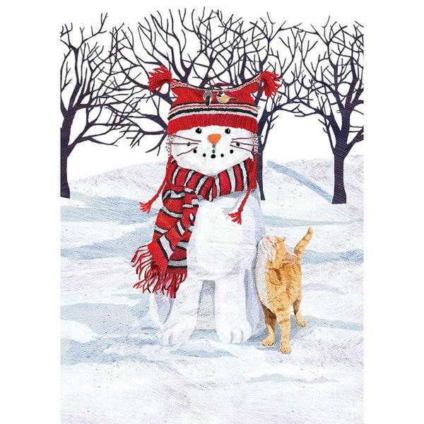 Cat Snowman - HA1156