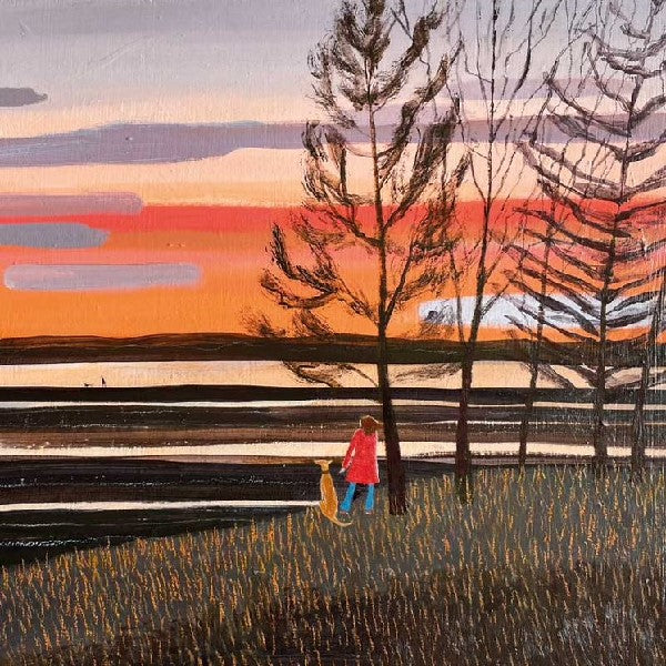 After The Flood Blank Art Card