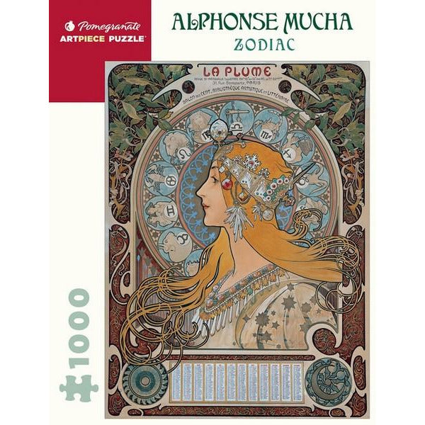 Zodiac Mucha 1000 Pieces