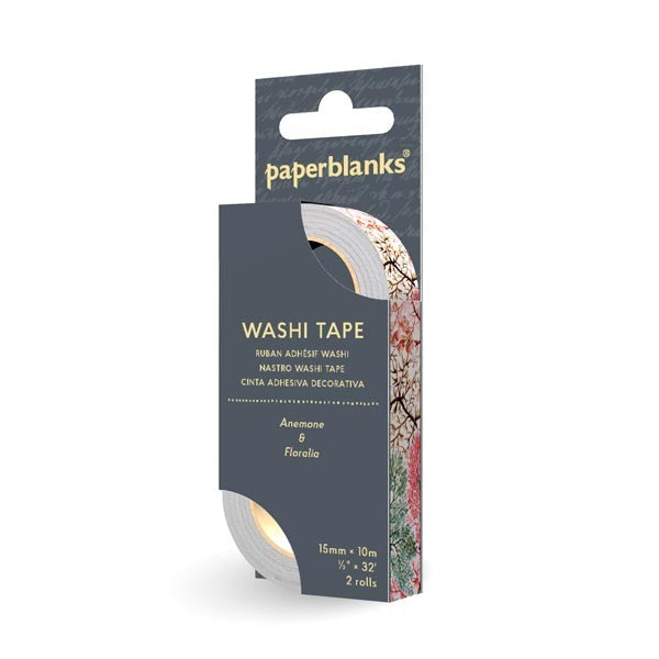 Paperblanks Washi Tape Set | Anemone & Floralia