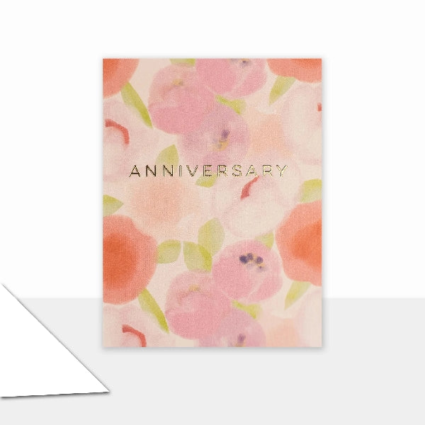 Mini Floral Anniversary Card