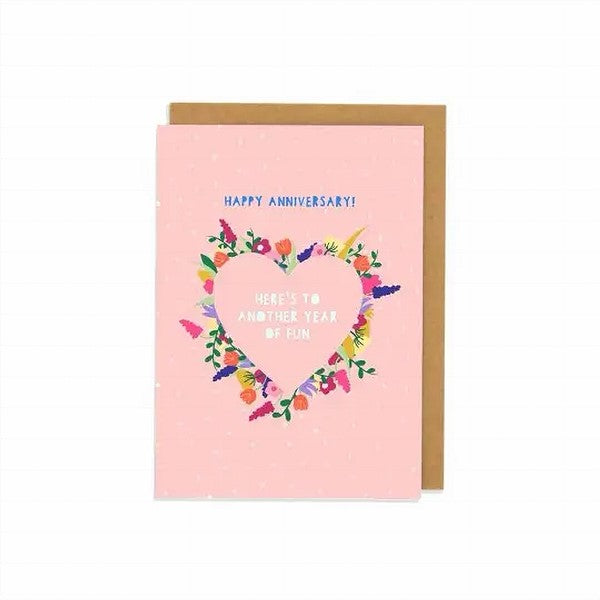 Another Year Of Fun Anniversary Card